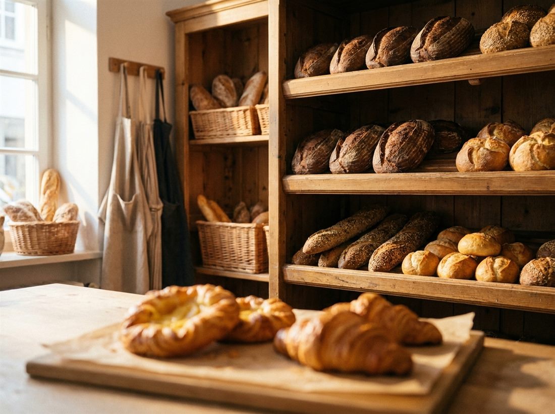 Frische Brote, Brötchen und Backwaren – Symbolbild